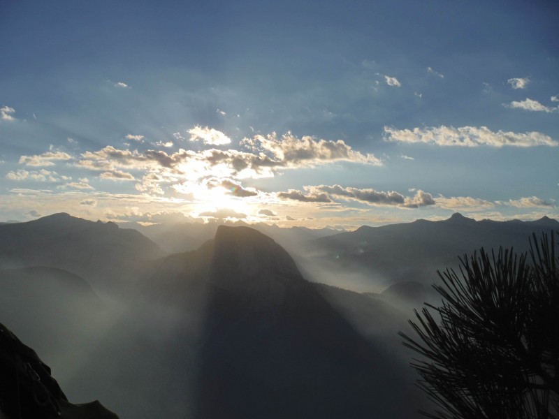 Smoky Yosemite Valley