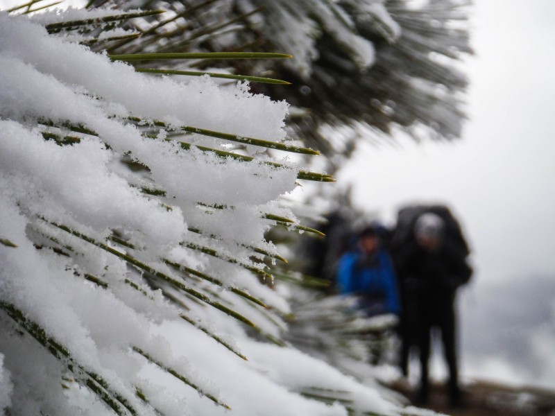 Snow-Backpacking